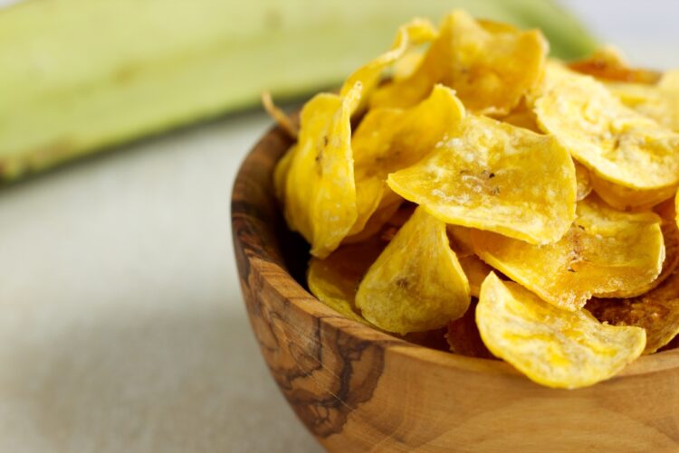 Plantainové chipsy (Paleo, Vegan)