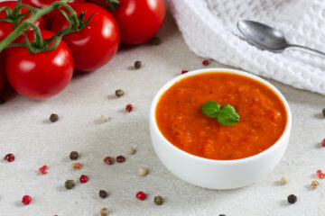 Polévka z pečených rajčat (Paleo, Lowcarb, GAPS, Vegan)