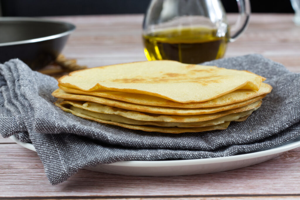 Tortilly z kokosové mouky (bez lepku, paleo, low FODMAP)