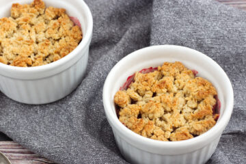 Crumble s ovocem