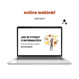 záznam webináře Jak se vyznat v informacích