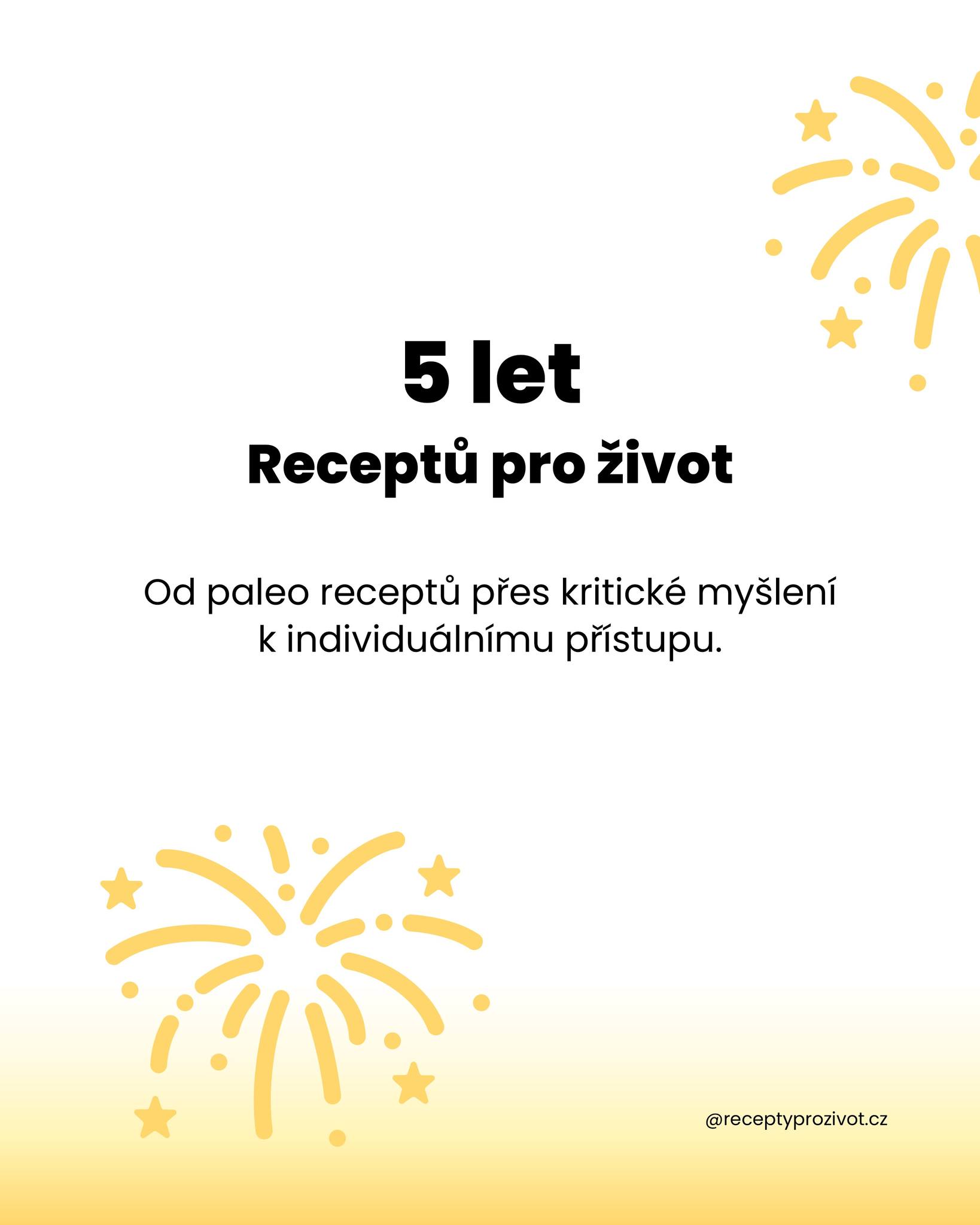 Je to už víc než 5 let, co jsem na svém blogu Recepty pro život, Facebooku a Instagramu  zveřejnila první příspěvek. 🤗 A to si podle mě zaslouží drobnou reflexi.

Za těch 5 let jsem s vámi sdílela přes 200 vlastních receptů a napsala desítky článků na různá témata z oblasti výživy a péče o zdraví podložených vědeckou literaturou.

Na kontě mám také 4 e-kuchařky:
📕PALEO RECEPTY
📗WHOLE30 RECEPTY
📘VÁNOČNÍ CUKROVÍ
📙DEZERTY BEZ ALERGENŮ

👉 Všechny mé recepty i e-kuchařky najdete u mě na blogu.

Původně jsem začínala s #paleorecepty, protože jsem sama tento způsob stravování roky držela v dobré víře, že pro sebe dělám to nejlepší. 

Jak už jsem zde na profilu párkrát zmiňovala, když jsem se na paleo stravu podívala kriticky a ve světle fakt, ukázalo se, že ve skutečnosti tak úplně smysl vlastně nedává.

🧠 V tomto ohledu mi velmi pomohlo #kritickémyšlení, kterému jsem se nějakou dobu intenzivně věnovala, až jsem nakonec nabité znalosti sesumírovala do podoby online kurzu, který si můžete pustit na webu @skillmea.cz. 

Se zapojením právě kritického myšlení se dnes snažím přistupovat nejen ke stravě, ale ke všem aspektům mého života.

🫐 Kdybych měla říct, jak k výživě přistupuji dnes, jako jediný smysluplný vnímám #individuálnípřístup. 

Nezní to tak pěkně jako univerzální dieta pro všechny, která vyřeší všechny vaše problémy, ale realita je „bohužel“ taková, že jsme každý jiný a každému z nás bude vyhovovat něco jiného. Nejen v oblasti stravy.

Tady musím poděkovat týmu @nutricni_institut v čele s @bartolkm a @klarareho, díky jejichž kurzu pro nutriční poradce jsem si koncem loňského roku ucelila znalosti výživy a ještě se stala certifikovanou výživovou poradkyní. 😊

🤔 Jak to máte se stravou vy? Vyzkoušeli jste si nějaký alternativní přístup? A zapojujete ve svém životě kritické myšlení?

#receptyprozivot #zdravesrozumem #vyziva #stravovani #jimezdrave