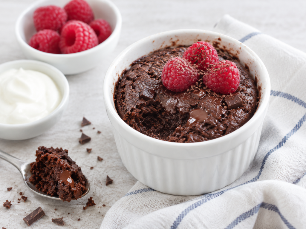 Brownie mug cake