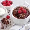 Brownie mug cake