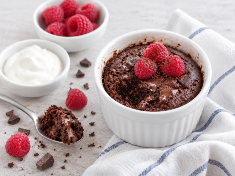 Brownie mug cake